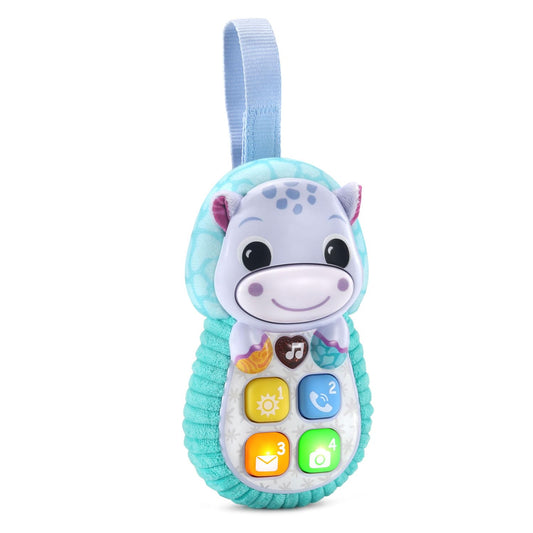 VTech Baby Hello, Hippo! Soft Phone – Plush Toy for Early Pretend Play