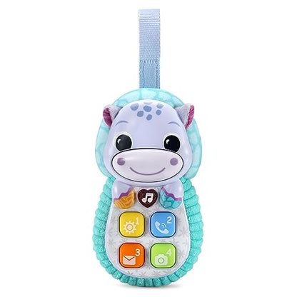 VTech Baby Hello, Hippo! Soft Phone – Plush Toy for Early Pretend Play