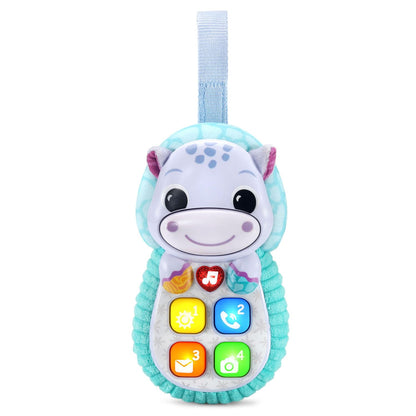 VTech Baby Hello, Hippo! Soft Phone – Plush Toy for Early Pretend Play