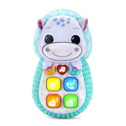 VTech Baby Hello, Hippo! Soft Phone – Plush Toy for Early Pretend Play