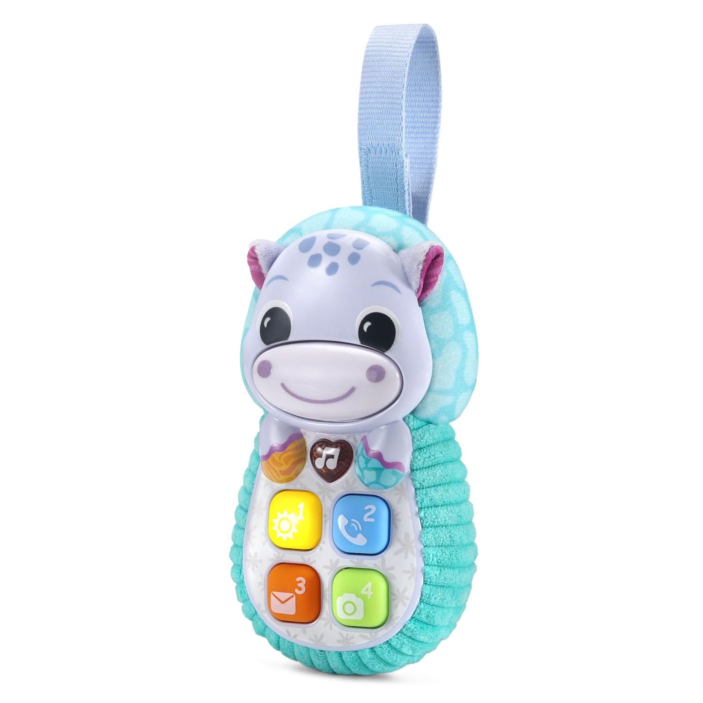 VTech Baby Hello, Hippo! Soft Phone – Plush Toy for Early Pretend Play