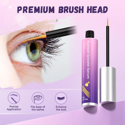 Vxzit Lash Serum | Gentle Natural Vegan Eyelash Growth & Nourishing Treatment 5ml