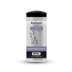 Wahl Dog Refresh Cleaning Wipes Coconut Lime Verbena x 50 Wipes