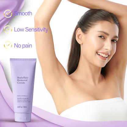 WALEJUC Hair Removal Cream for Women – Gentle All-in-One Depilatory for Sensitive Skin