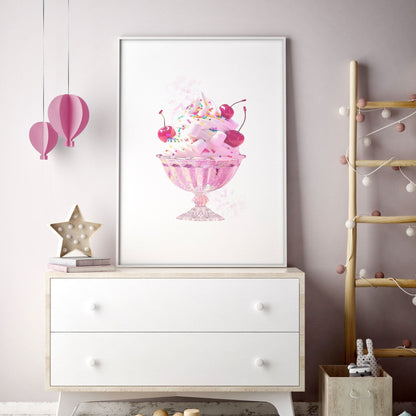 Wall Art Cool For Girls | Set of 3 Pop Wall art Prints