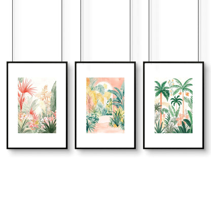 Wall Art Pictures | Set of 3 Beach Decor Wall art Prints