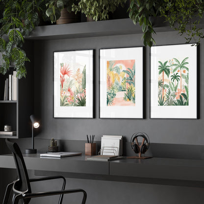 Wall Art Pictures | Set of 3 Beach Decor Wall art Prints