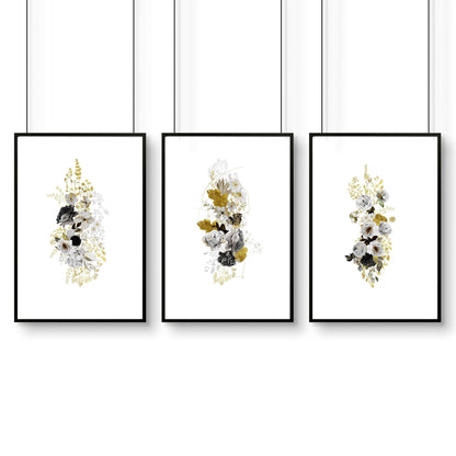 Wall decor for the bathroom | set of 3 Shabby Chic wall prints