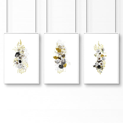 Wall decor for the bathroom | set of 3 Shabby Chic wall prints