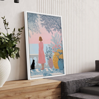 Wall Decor Hallway | Set of 2 Italian Lifestyle Wall art Prints