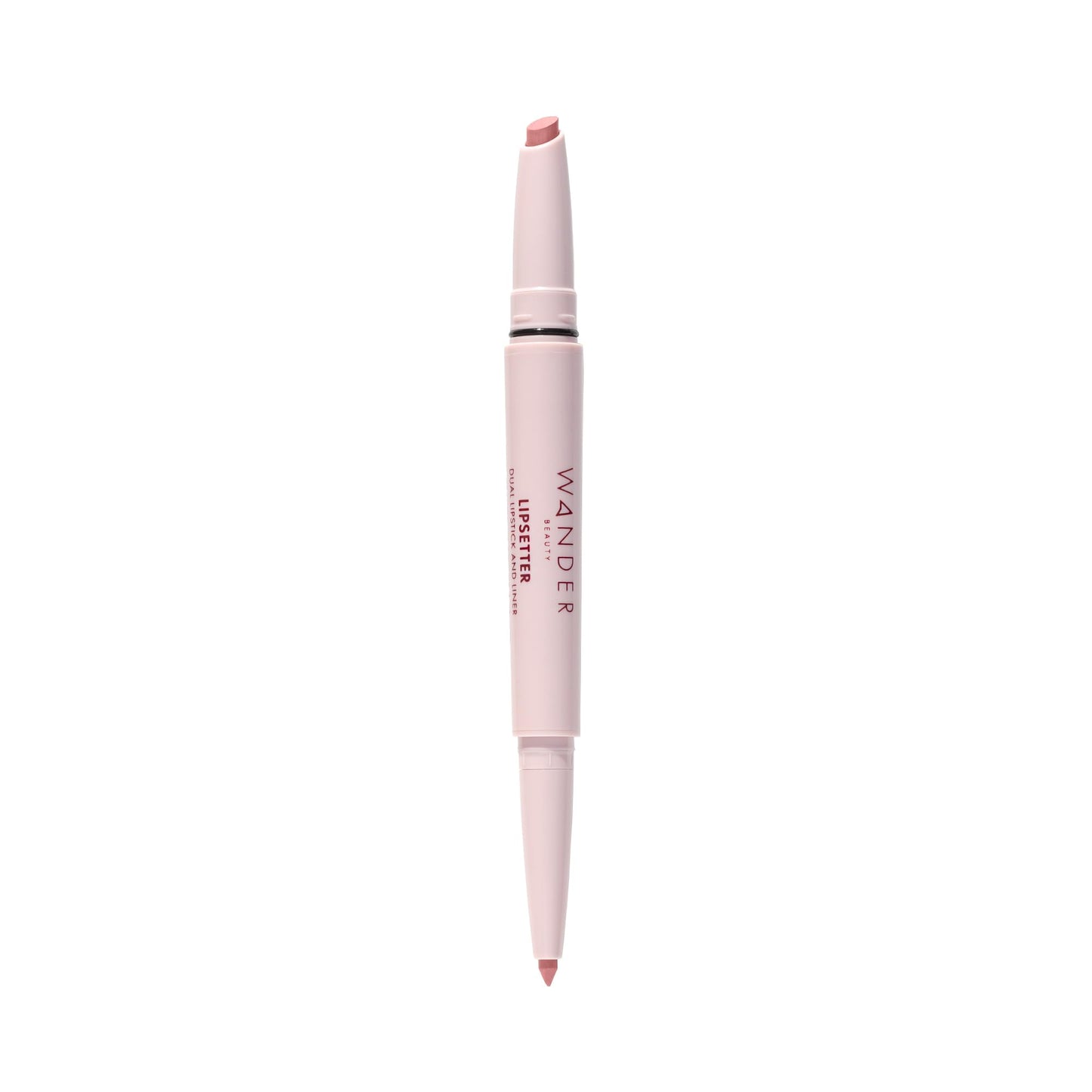 Wander Beauty Lipsetter Dual Cream Lipstick + Lip Liner — Bohemian Blush | Hydrating, Soft Matte Finish