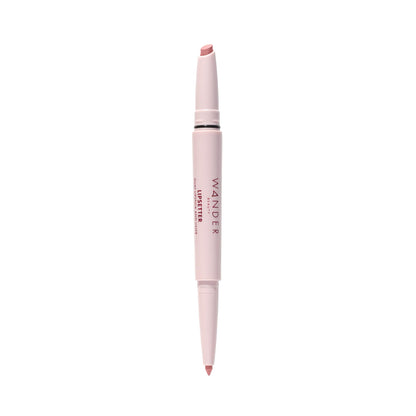 Wander Beauty Lipsetter Dual Cream Lipstick + Lip Liner — Bohemian Blush | Hydrating, Soft Matte Finish