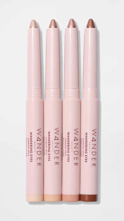 Wander Beauty Wandering Eyes Shadow Stick Starry-Eyed - Cool Bronze Shimmer, Crease-Free