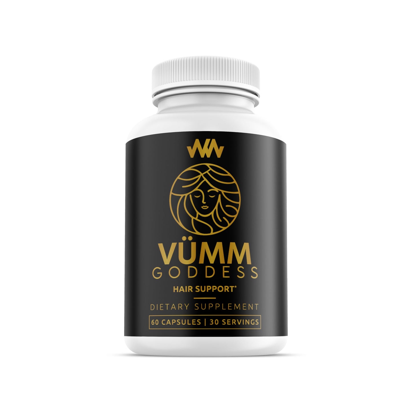 Vümm Goddess by Warped Wellness – Women’s Hair Growth Supplement