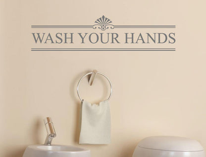 Wash Your Hands Decal