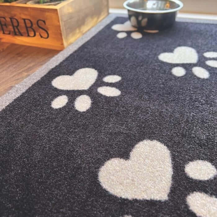Dog Themed Washable Mat and Runner