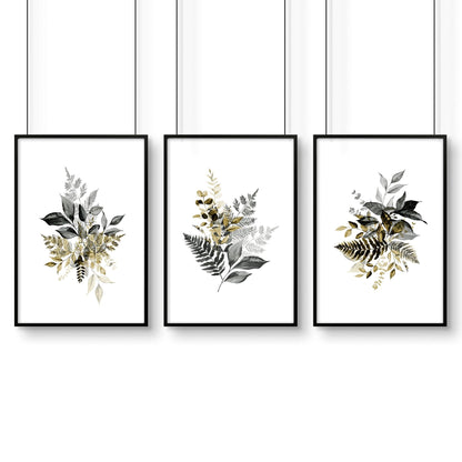 Framed pictures living room | set of 3 wall art