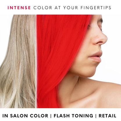 Watercolors Intense Color Depositing Shampoo – Red, 8.5 oz | 3-in-1 Color Refresh
