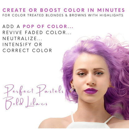 Watercolors Lilac Intense Color Depositing Shampoo – 8.5 oz