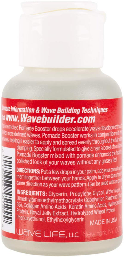WAVEBUILDER Pomade Booster Mix in Drops | Enhanced Hold for Any Pomade