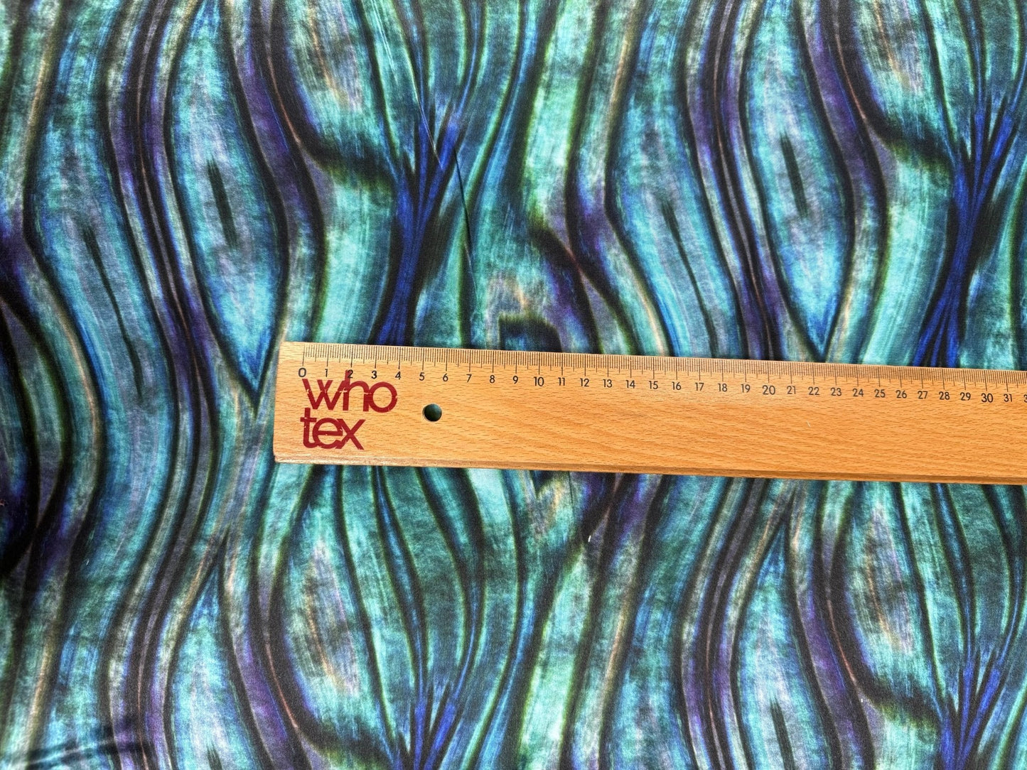 Wave Pattern Fabric By Metre