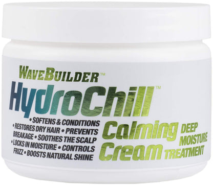 WAVEBUILDER WB Hydrochill Calming Cream – Deep Moisture for Wave-Ready Coarse Hair