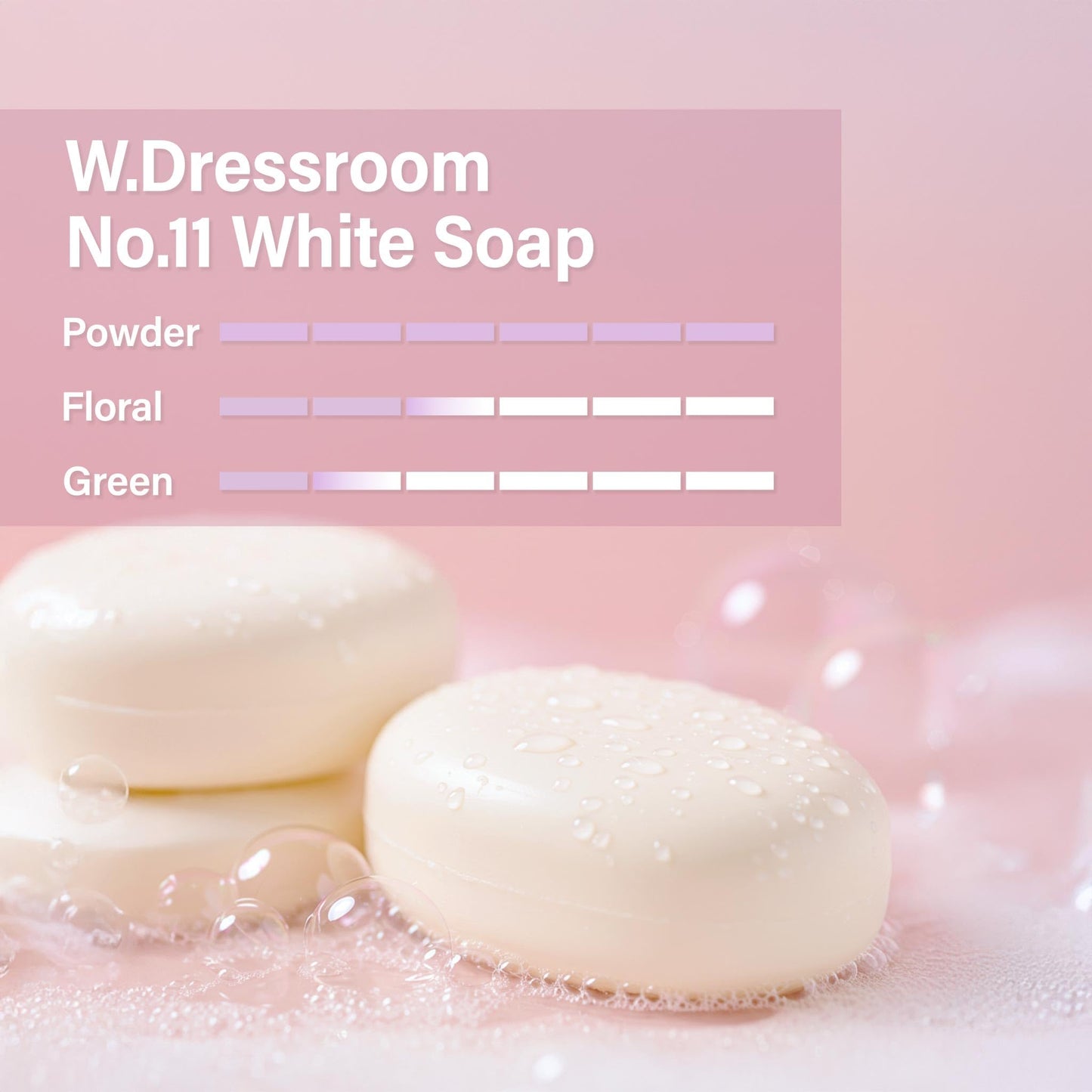 W.Dressroom Moisturizing Hand Cream — Non-Greasy, Quick-Absorbing, Travel Size 50 ml (No.11 White Soap Scent)