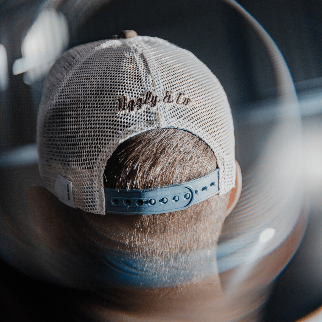Dusty Blue Flattrack Cap