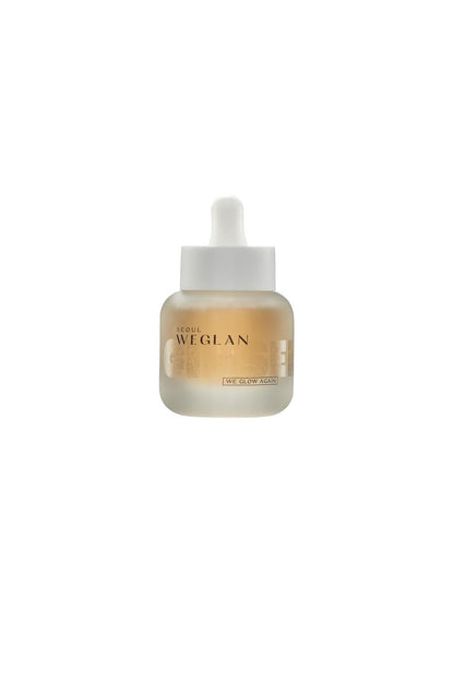 WEGLAN K-Ginseng Glow Ampoule – Hydrating Korean Serum with 6-Year Ginseng & B5