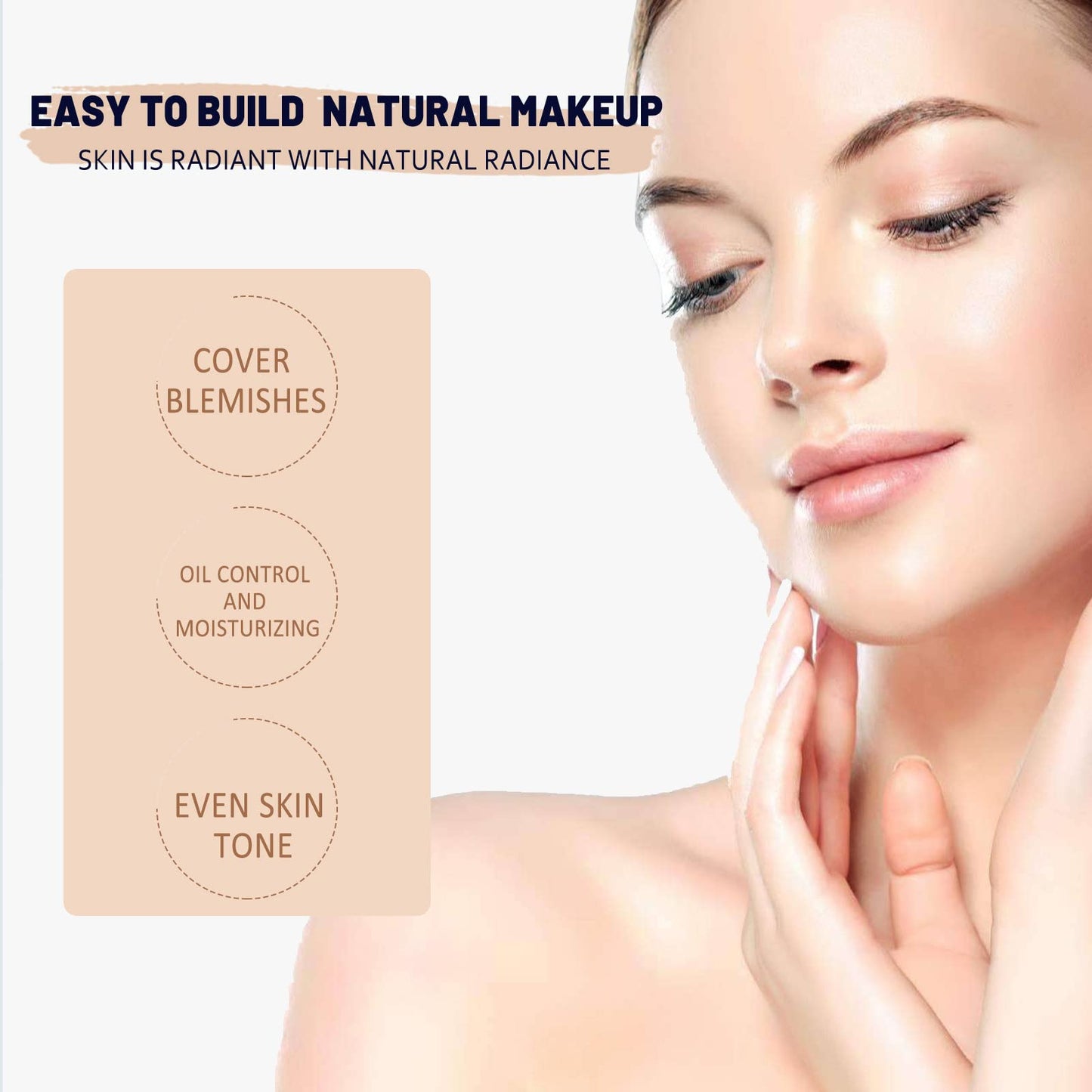 Weispo Skin Tone Adjusting CC Cream SPF 50 – 2022 New Cosmetics (Natural Color & Ivory)