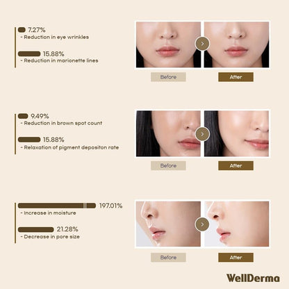 WELLDERMA Sapphire Collagen Mask – Hydrating & Firming Hydrogel (25g x 4)