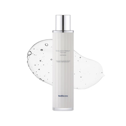 WellDerma Sapphire Collagen Impact Hydro Toner – Hydrating Niacinamide Toner, 100 mL