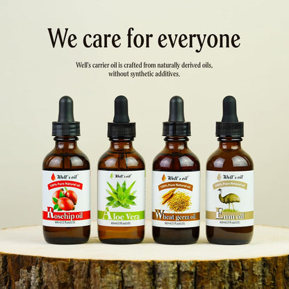 Well's Oil Aloe Vera Oil – Hydrating & Nourishing for Skin & Hair (2 oz / 60 ml)