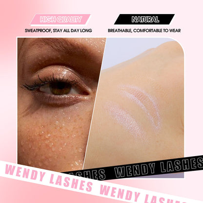 Wendy Lashes 1248-Pcs Invisible Double Eyelid Tapes – Waterproof Lifter Strips