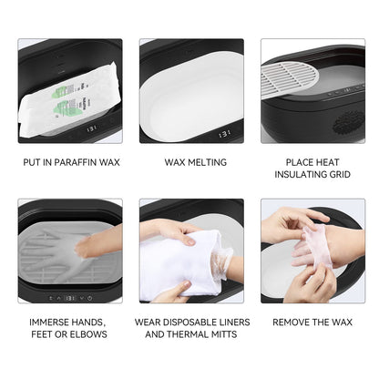 WeWax Paraffin Wax Refills – 6 Pack Unscented for Hands & Feet