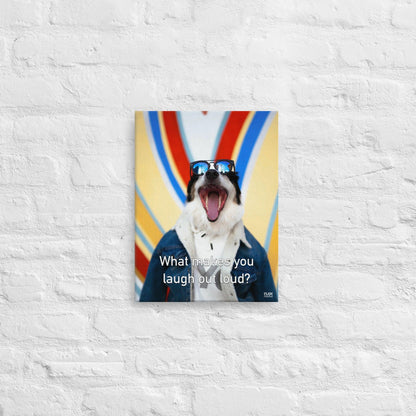 What Makes You Laugh Out Loud - Canvas Print