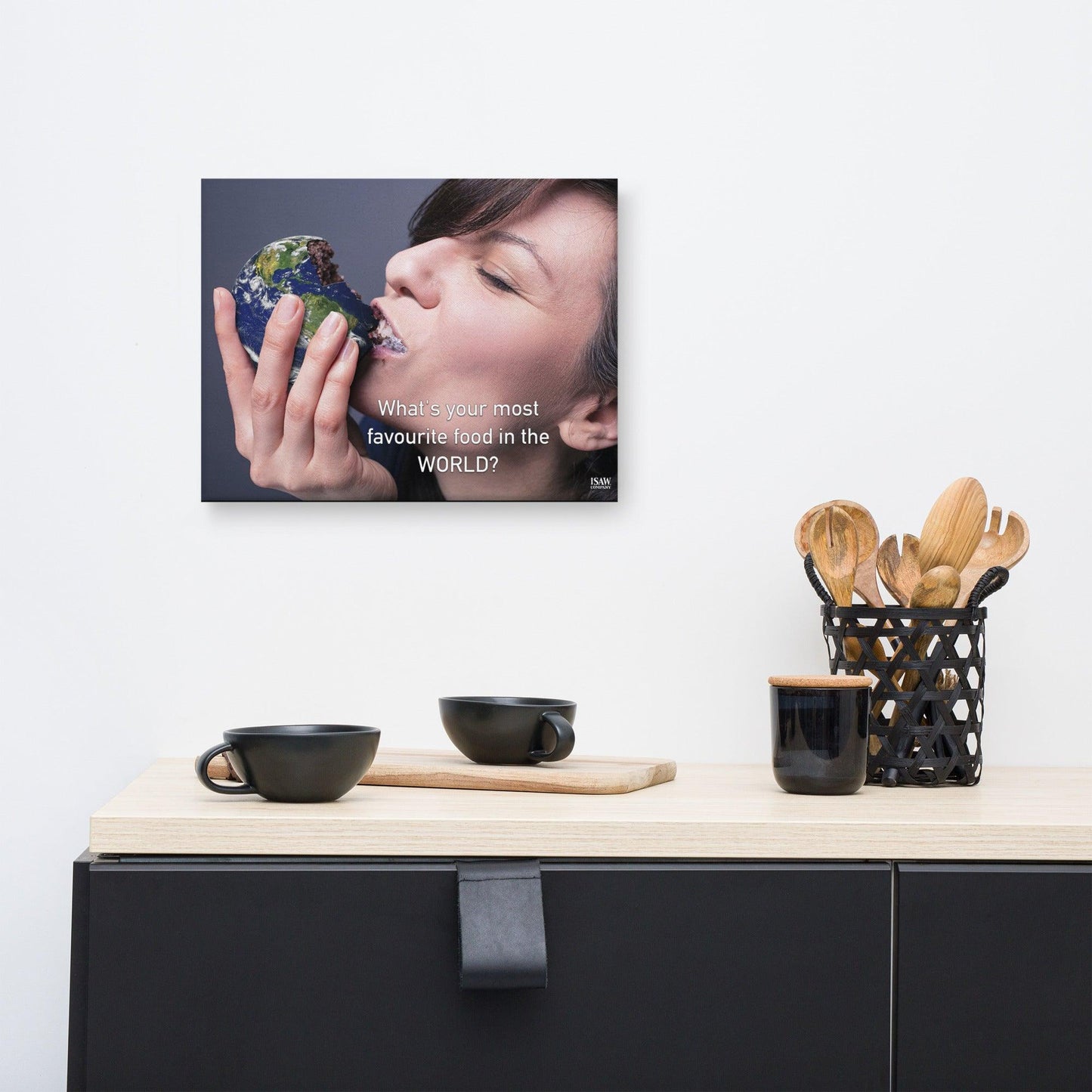What's Your Most Favourite Food In The World - Canvas Print