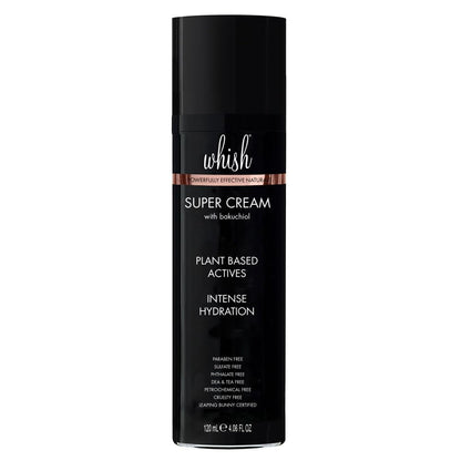 Whish Super Cream with Bakuchiol, 4 oz – Hydrating Daily Cream
