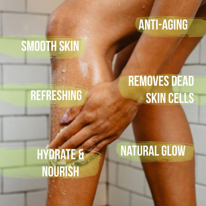 White Naturals Organic Pink Watermelon Body Scrub – Gentle Exfoliation & Hydration