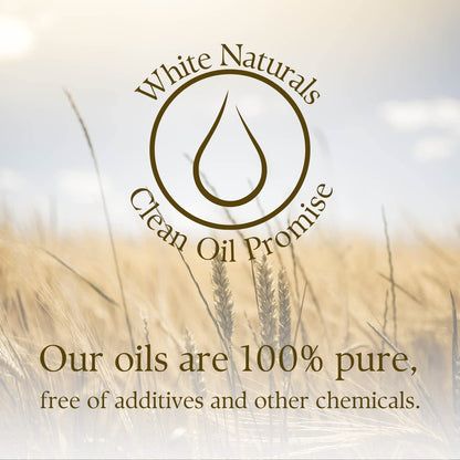 White Naturals Wheat Germ Carrier Oil – Cold-Pressed, Organic & 100% Pure