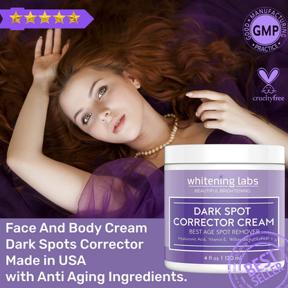 WhiteningLabs Dark Spot Corrector – Anti-Aging Moisturizer for Face & Body
