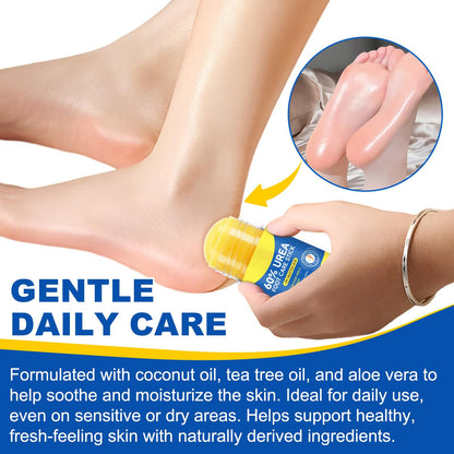 WHLH & WELL-BEING 60% Urea Foot Cream Stick with 2% Salicylic Acid – 2 Pack