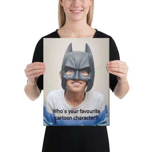 Who's Your Favourite Cartoon Character - Canvas Print