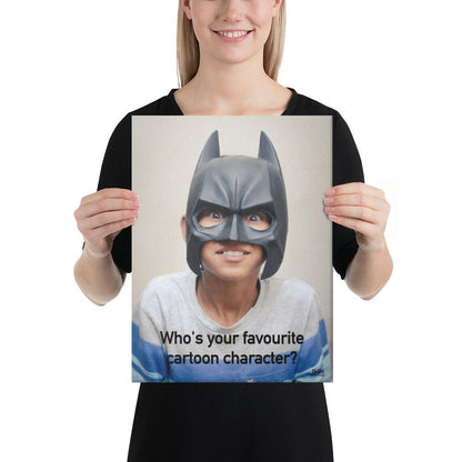 Who's Your Favourite Cartoon Character - Canvas Print