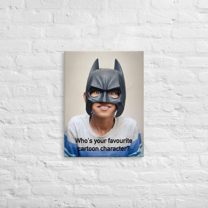 Who's Your Favourite Cartoon Character - Canvas Print