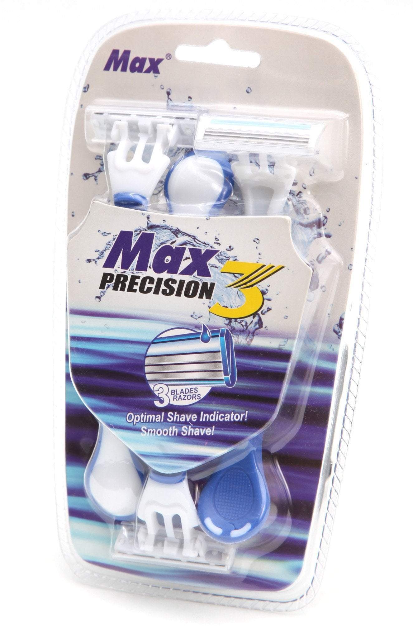 Max Plastic Disposable Razor Shaver Pack of 3