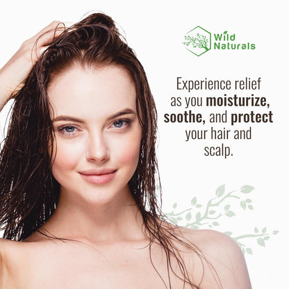 Wild Naturals Manuka Honey Shampoo & Conditioner – Soothing, Color-Safe All-Natural Set