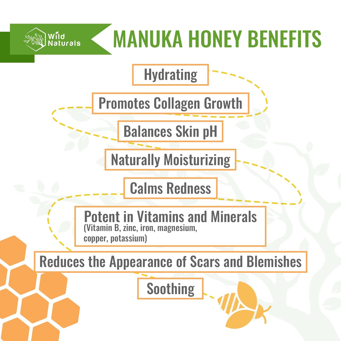 Wild Naturals Eczema Manuka Honey Shampoo – Hydrating, Sulfate-Free for Psoriasis & Dry Scalp