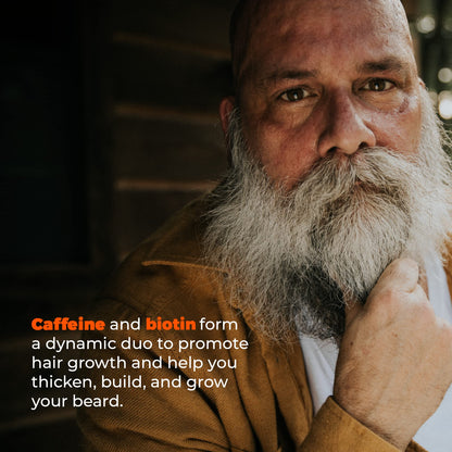 Wild Willies Beard Shampoo with Biotin & Caffeine – Nourishes & Strengthens