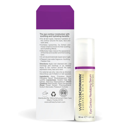 Wilma Schumann Eye Contour Revitalizing Serum – 1 oz | Eye Serum for Fine Lines